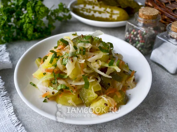 Фото блюда: Салат «Крестьянский»