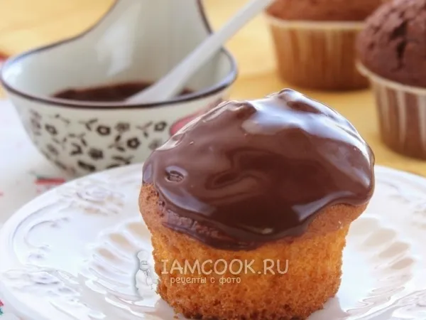 Фото блюда: Постная шоколадная глазурь