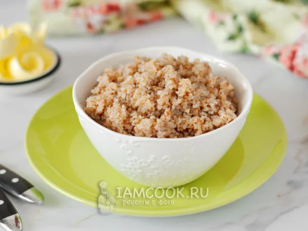 Фото блюда: Каша из гречневого продела на воде