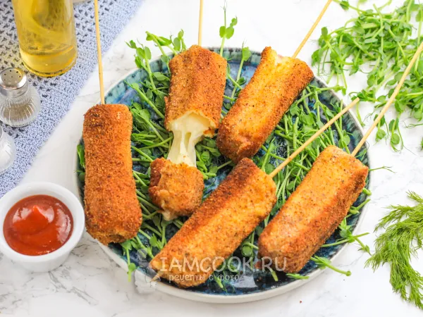 Фото блюда: Корн-дог с сыром