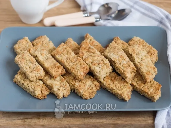Фото блюда: Хаврекакур (шведское овсяное печенье)