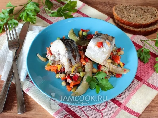 Фото блюда: Скумбрия в мультиварке