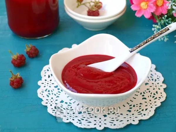 Фото готового блюда: Малиновый соус