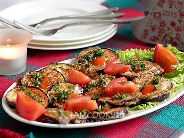 Фото блюда: Закуска из баклажанов со сладким чили