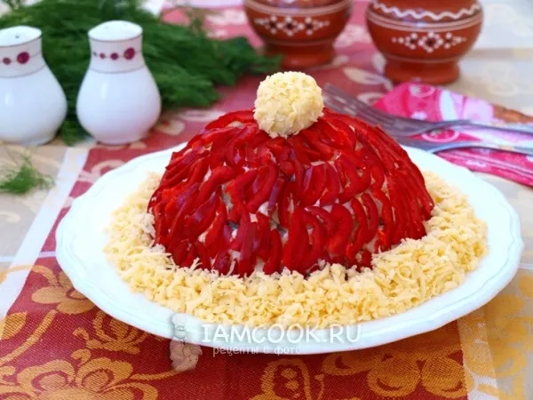 Фото готового блюда: Салат «Красная шапочка»