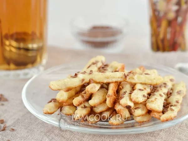 Фото готового блюда: Творожная соломка по Дюкану