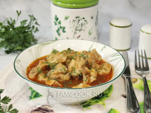 Фото блюда: Свинина в микроволновке