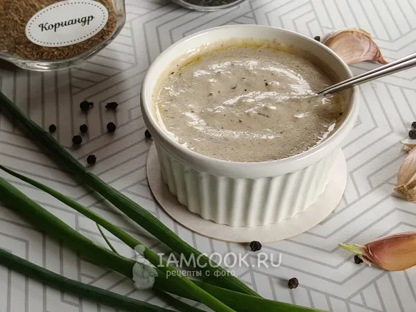 Фото блюда: Сливочный соус для шашлыка