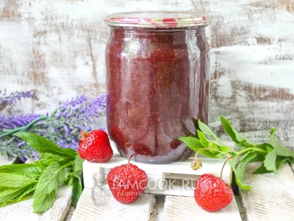 Фото готового блюда: Конфитюр из клубники