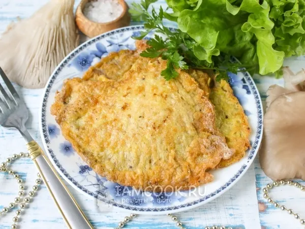 Фото готового блюда: Отбивные из вешенок