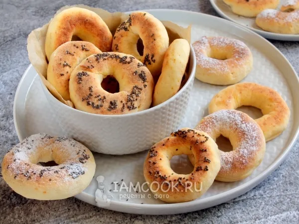 Фото блюда: Творожные бублики