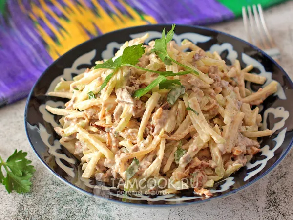 Фото готового блюда: Салат «Узбекистан»