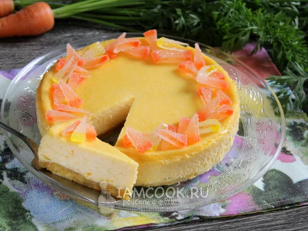 Фото блюда: Морковный чизкейк
