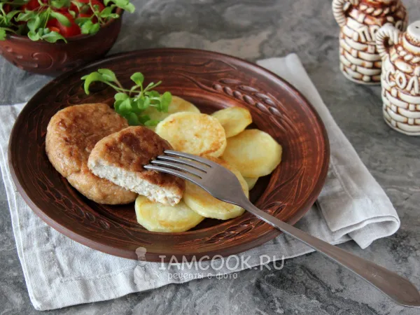 Фото готового блюда: Котлеты из щуки со сливочным маслом и медом