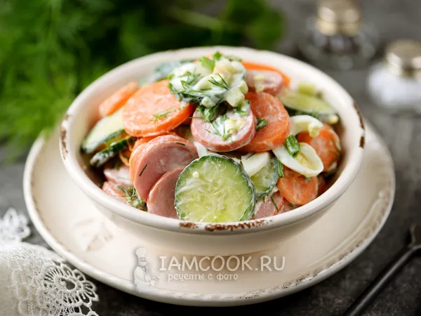 Фото блюда: Салат «Копейка»