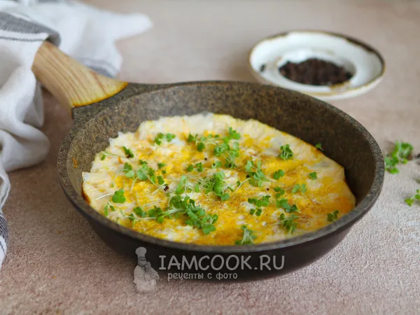 Фото блюда: Омлет с бататом