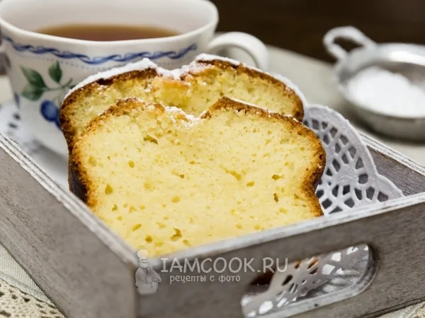Фото блюда: Нежный кекс на кефире