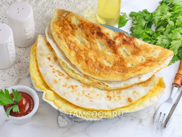 Фото блюда: Омлет с тортильей