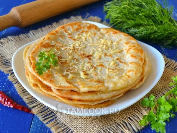 Фото блюда: Сырные лепешки на воде