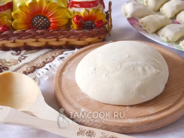 Фото блюда: Тесто для вареников на молоке