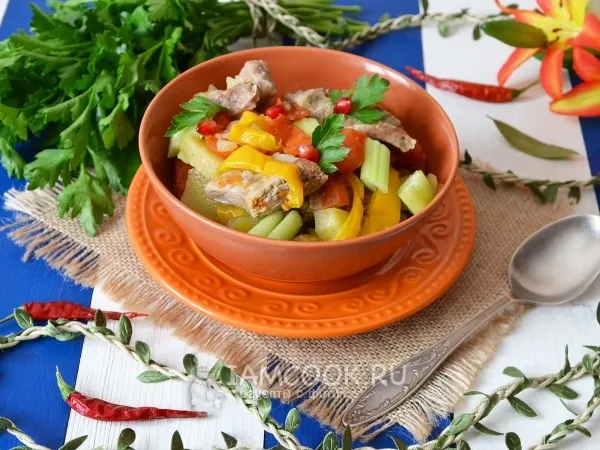 Фото блюда: Хашлама по-чувашски