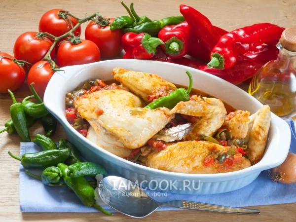 Фото готового блюда: Курица чилиндрон