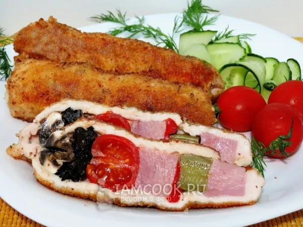 Фото готового блюда: Фаршированный шашлычок