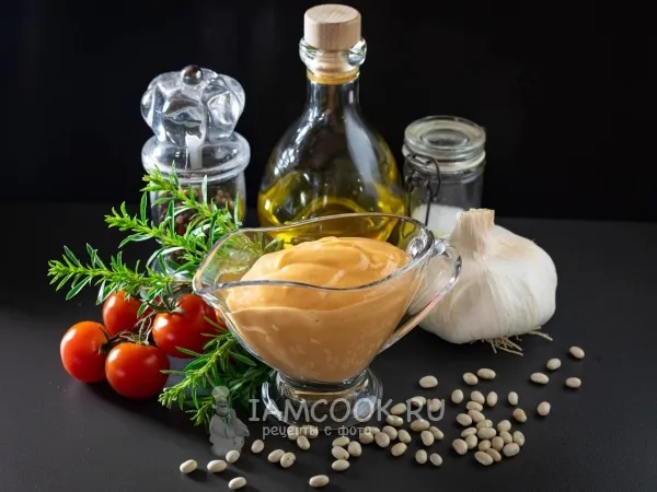 Фото блюда: Соус из фасоли с томатом