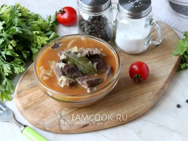 Фото блюда: Подлива из свиной печени