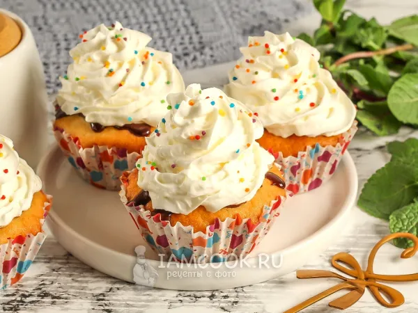 Фото блюда: Тесто для капкейков (базовый рецепт)