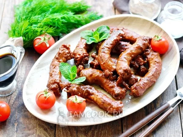 Фото блюда: Куриные шейки в кисло-сладком соусе