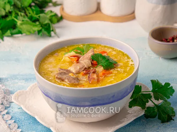 Фото готового блюда: Чаудер с курицей (американский суп)