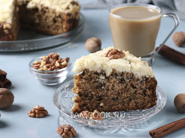 Фото готового блюда: Пирог «Сладкая крошка»