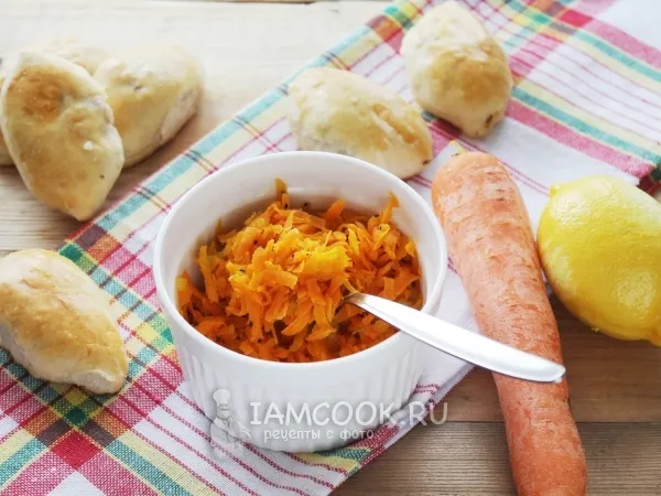 Фото блюда: Начинка из моркови для пирожков