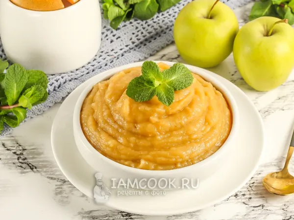 Фото блюда: Яблочное пюре для зефира