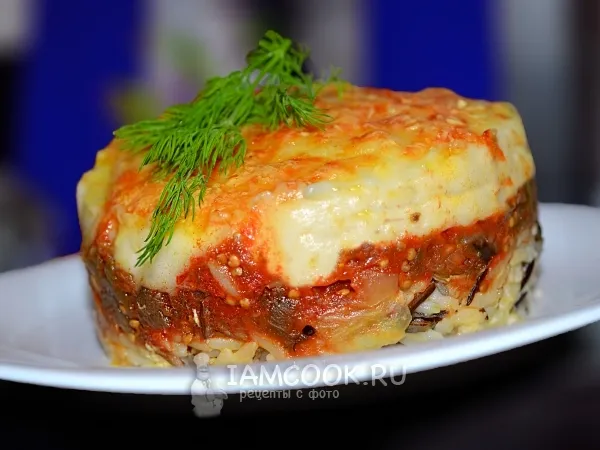 Фото готового блюда: Густой крем «Бешамель» на сковороде