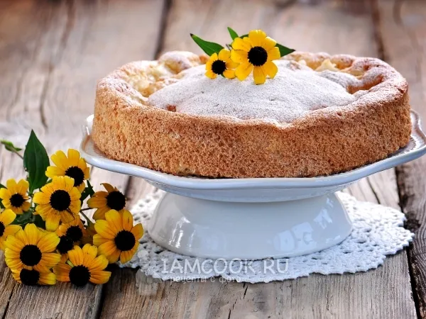 Фото блюда: Шарлотка с дыней