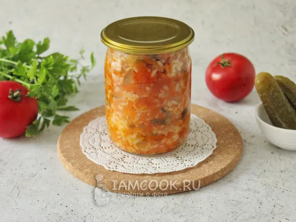 Фото блюда: Рассольник на зиму с томатной пастой