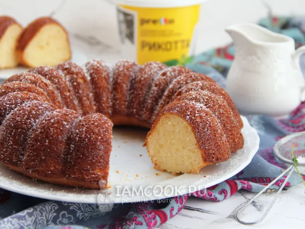 Фото блюда: Бисквит с рикоттой