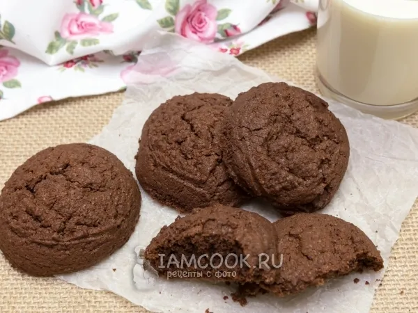 Фото готового блюда: Печенье с какао