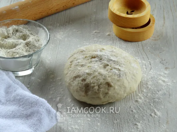 Фото блюда: Тесто для беляшей без дрожжей