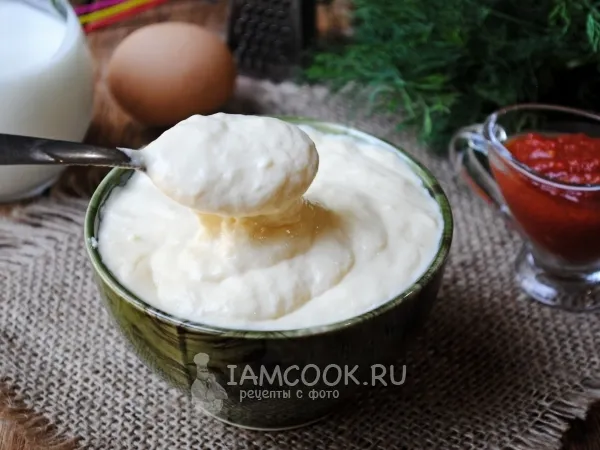 Фото готового блюда: Жидкое тесто для пиццы быстрого приготовления