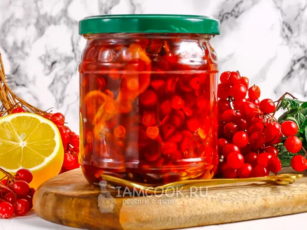 Фото блюда: Варенье из калины с лимоном