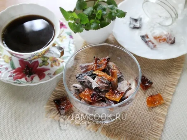 Фото блюда: Цукаты из дынных корок