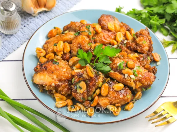 Фото блюда: Курица с арахисом по-китайски