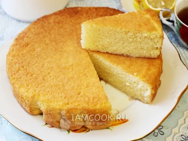 Фото блюда: Бисквит «Трес лечес»