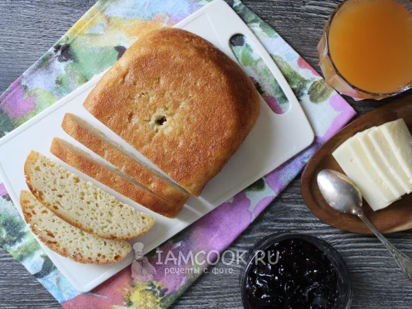 Фото готового блюда: Рисово-кукурузный хлеб в хлебопечке (без глютена)