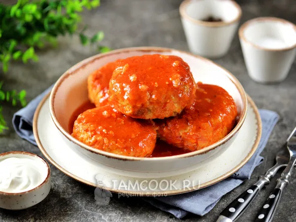 Фото блюда: Голубцы ленивые на сковороде (классический рецепт)