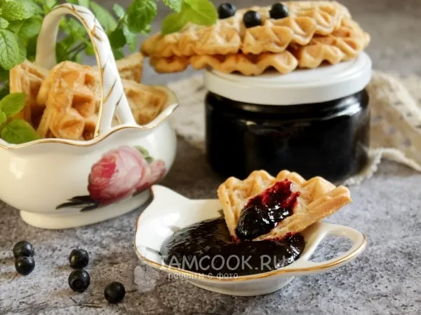 Фото блюда: Черничный джем в хлебопечке