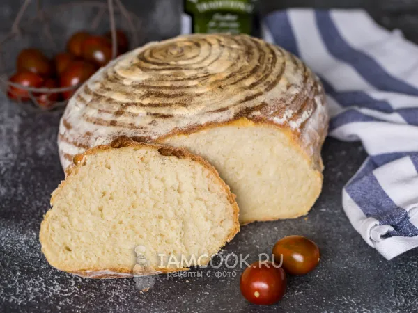 Фото готового блюда: Пшеничный хлеб на кефире в духовке